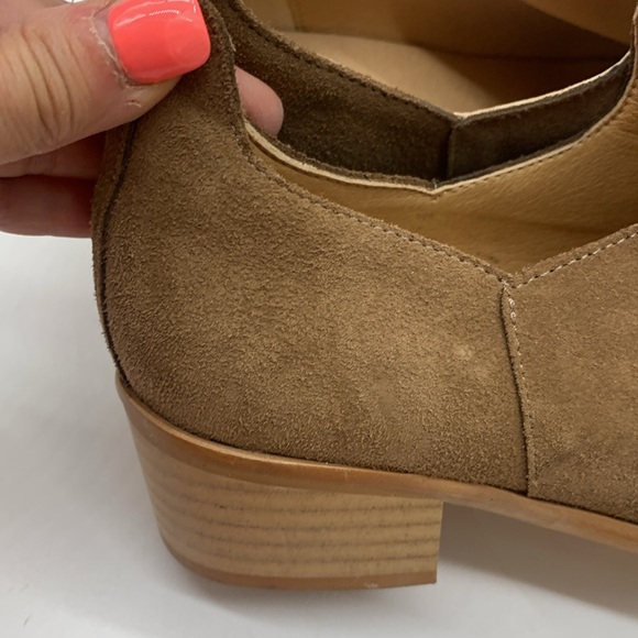 Pure Navy Brown Suede Slip On Loafer EU Size 38 MCL6247G - Picture 4 of 9